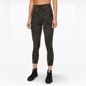 Lululemon Align 25” Camo Green